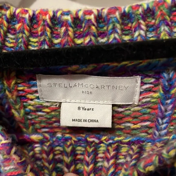 Stella McCarney Colorful girls sweater - Picture 3 of 4